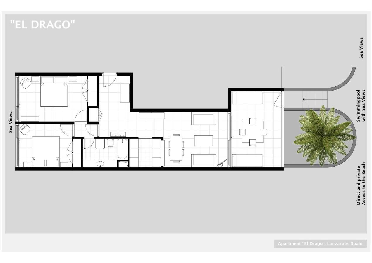 Appartement El Drago à Costa Teguise Extérieur photo